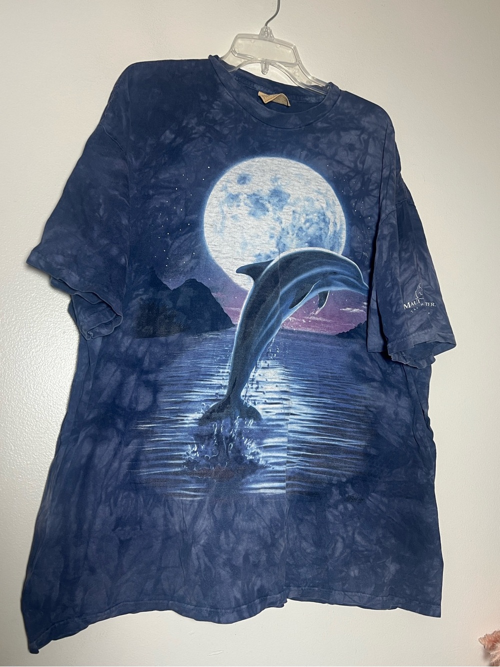 The Mountain Vintage Tie Dye Short Sleeve Dolphin Tee Shirt 3XL 3X